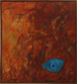 Ordnung	 (80x100cm),	1992,	Öl und Pigmente auf Leinwand