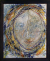 Mandorla (Paul Celan) (50x40cm), 2008, Öl und Pigmente auf Leinwand