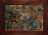 Allegretto	 (60x50cm),	2005,	Öl und Pigmente auf Leinwand